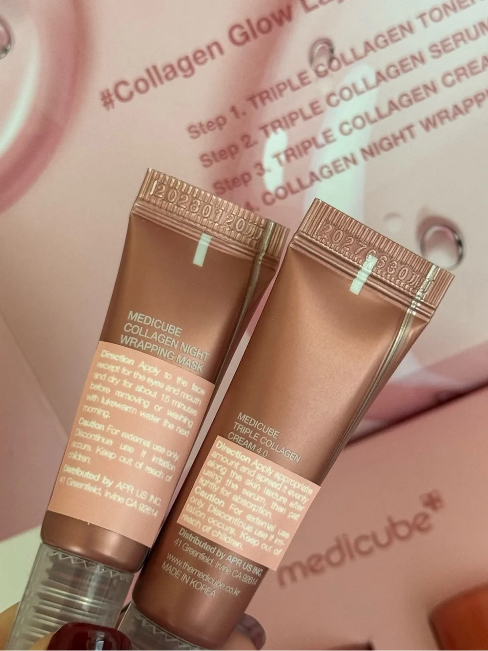 Medicube Collagen Glow Trial Kit. New!